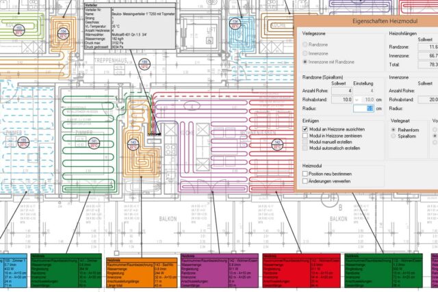 Haustech 2D Fussbodenheizung