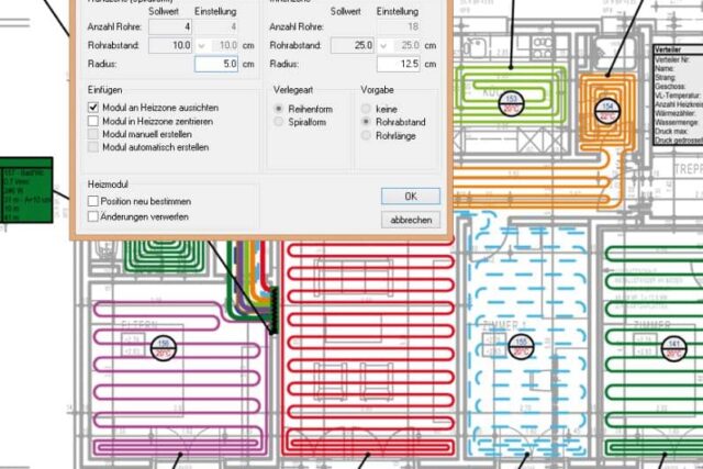 Haustech 2D Systemauslegung
