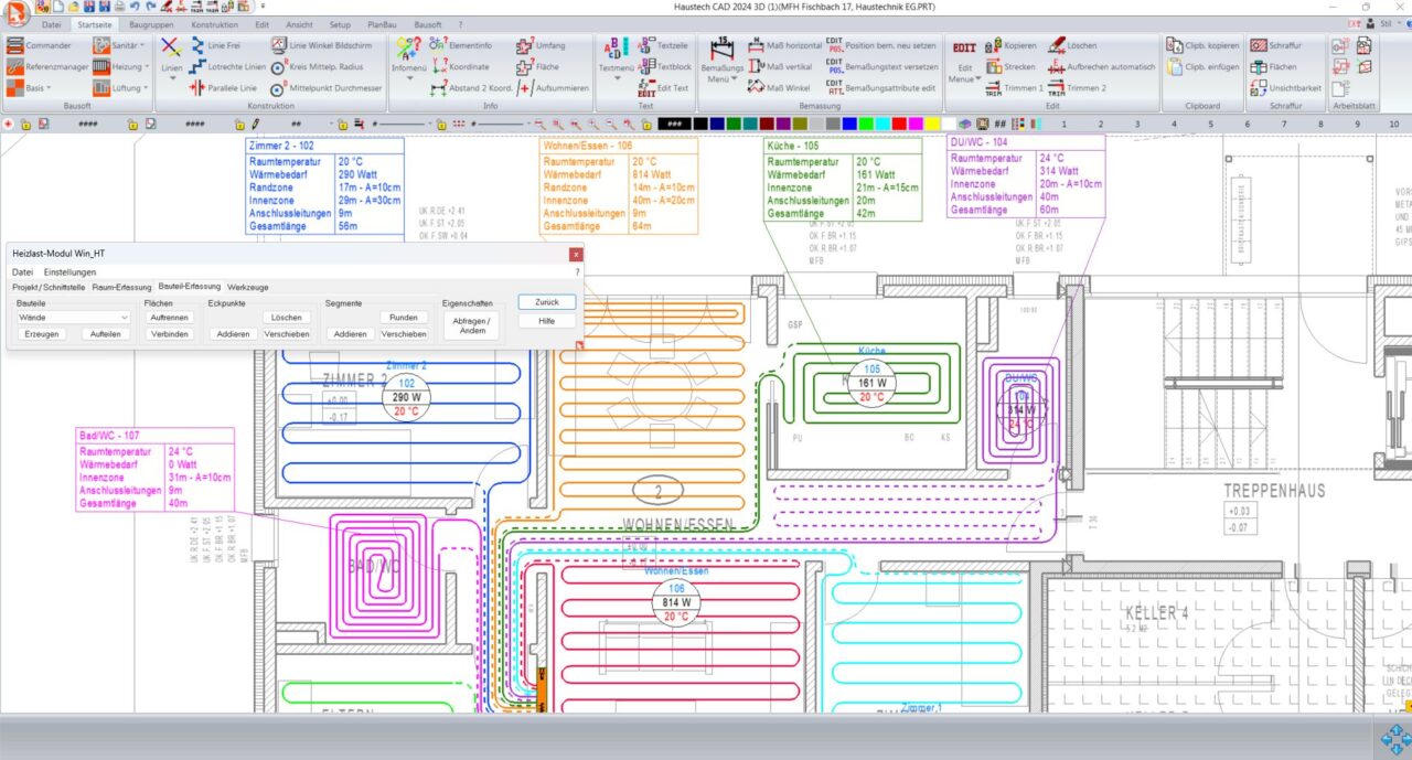 SHK Heizlastrechnung