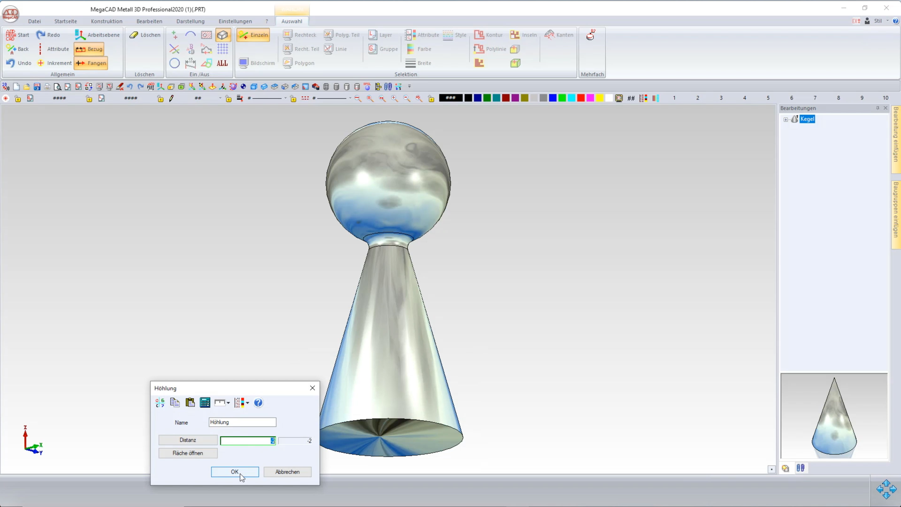 Metall Pro Regelkörper
