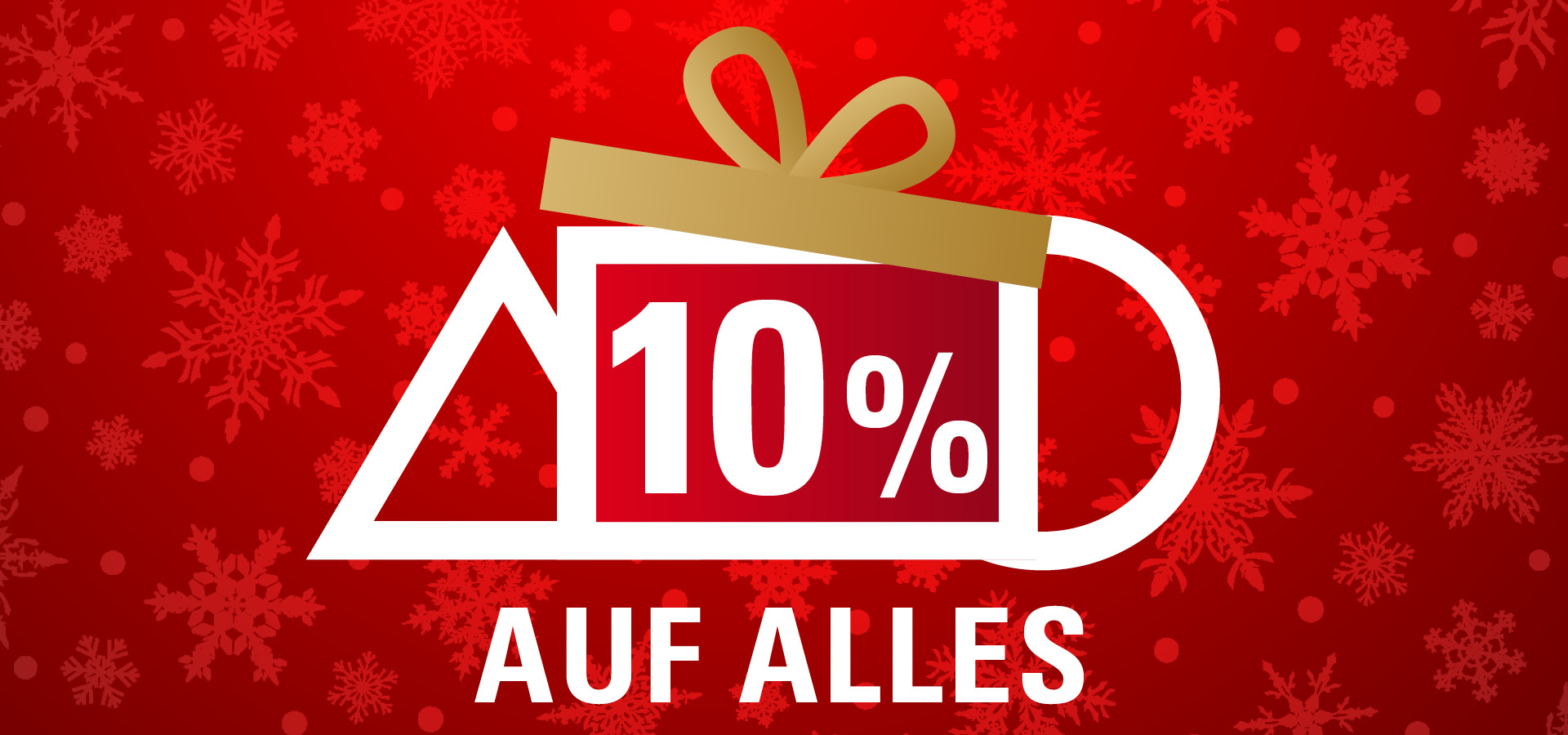 10 Prozent auf  alles